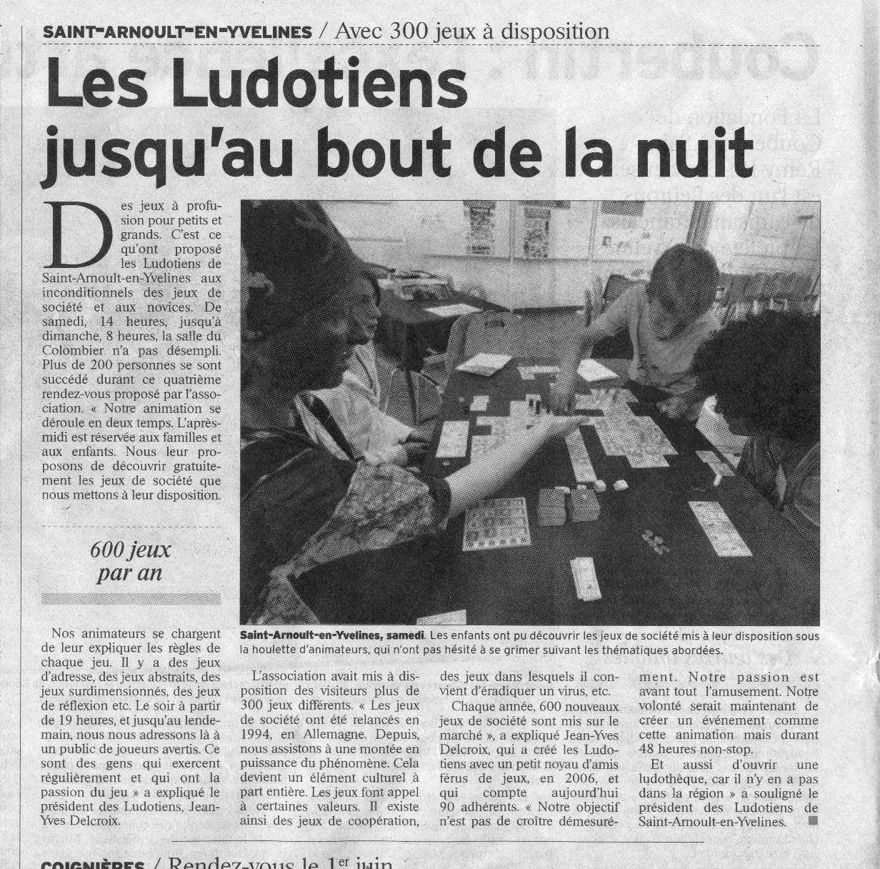 Les Ludotiens jusqu'au bout de la nuit